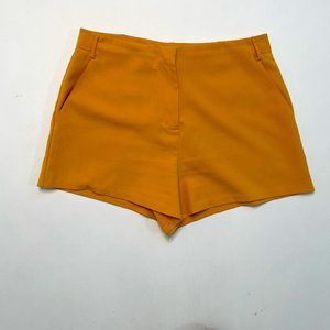 Forever 21 Gold Dress Shorts